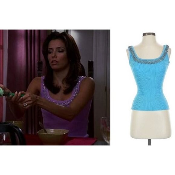 SOLD ASO GABRIELLE SOLIS DESPERATE HOUSEWIVES ALT Color Tank Top RARE - Picture 1 of 5